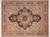 Chugtai Pak Persian Tyesha Black/Gray Wool Rug - 8'2'' x 10'2''