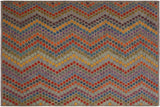 Eclectic Turkish Kilim Sidney Hand-Woven Wool Rug - 8'5'' x 11'4''