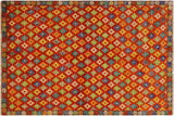 Bohemein Balochi Corneliu Hand Knotted Wool Rug - 4'11'' x 6'6''