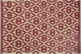 Chic Turkish Kilim Anjelica Hand-Woven Wool Rug - 5'11'' x 8'4''