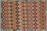 Chic Turkish Kilim Lucila Hand-Woven Wool Rug - 5'10'' x 7'10''