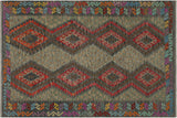 Bohemian Turkish Kilim Mcdonald Hand-Woven Wool Rug - 5'10'' x 8'2''