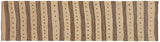 Modern Turkish Kilim Kaila Hand-Woven Wool Runner - 3'2'' x 11'5''