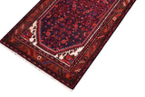 handmade Traditional Tabriz Blue Red Hand Knotted RUNNER 100% Wool Pile area rug 4x10