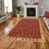 Bohemein Balochi Kyleigh Hand Knotted Wool Rug - 6'9'' x 9'8''