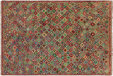 Boho Chic Balochi Deshawn Hand Knotted Wool Rug - 4'0'' x 5'9''