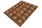 handmade Transitional Kafkaz Lt. Brown Lt. Brown Hand Knotted RECTANGLE 100% WOOL area rug 8 x 10