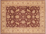 Boho Chic Ziegler Ashlee Brown Beige Wool Rug - 8'2