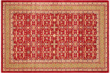 Oriental Ziegler Alysia Red/Green Wool Rug - 6'0