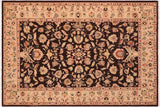 Shabby Chic Ziegler Vina Brown/Tan Wool Rug - 6'1