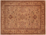 Shabby Chic Ziegler Tamiko Gray Tan Wool Rug - 6'0