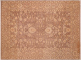 Bohemian Ziegler Dakota Brown Tan Wool Rug - 6'0