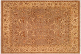 Boho Chic Ziegler Lewis Gray/Tan Wool Rug - 8'3