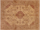 Oriental Ziegler Julio Tan Gray Wool Rug - 8'2