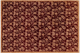 Shabby Chic Ziegler Yolande Red/Tan Wool Rug - 8'2