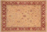 Bohemian Ziegler Jeneva Lt. Tan/Rust Wool Rug - 8'0