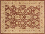 Shabby Chic Ziegler Joselyn Brown Tan Wool Rug - 10'1