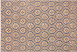 Boho Chic Ziegler Korey Blue/Brown Wool Rug - 8'10