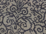 handmade Modern Kafkaz Ivory Blue Hand Knotted RUNNER 100% WOOL area rug 2x6 