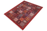 handmade Transitional Kafkaz Chobi Ziegler Rust Blue Hand Knotted RECTANGLE 100% WOOL area rug 9 x 12