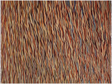 Abstract Turkish Kilim Vance Beige/Red Wool Rug - 8'3'' x 9'11''