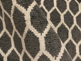 handmade Modern Ailsa Gray Ivory Hand Knotted RECTANGLE WOOL&SILK area rug 4x6