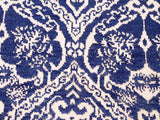handmade Modern Nabila Blue Ivory Hand Knotted RECTANGLE WOOL&SILK area rug 6x9
