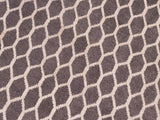 handmade Modern Ailsa Gray Beige Hand Knotted RECTANGLE WOOL&SILK area rug 8x10