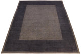 A10474, 711"x 9 6",Over Dyed                     ,8x10,Grey,DRK. GRAY,Hand-knotted                  ,Afghanistan,100% Wool  ,Rectangle  ,652671208294