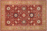 Classic Ziegler Ada Brown Tan Hand-Knotted Wool Rug - 9'8'' x 13'0''