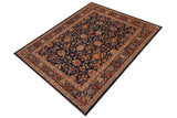 handmade Traditional Kafkaz Chobi Ziegler Drk. Blue Copper Hand Knotted RECTANGLE 100% WOOL area rug 10 x 11