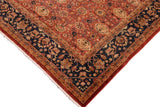 handmade Transitional Kafkaz Chobi Ziegler Red Blue Hand Knotted RECTANGLE 100% WOOL area rug 9 x 12