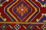 handmade Geometric Balouchi Red Beige Hand Knotted RECTANGLE 100% WOOL area rug 3 x 5