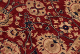 handmade Transitional Kafkaz Chobi Ziegler Red Blue Hand Knotted RECTANGLE 100% WOOL area rug 9 x 12