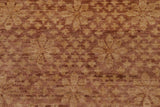 handmade Transitional Kafkaz Chobi Ziegler Brown Tan Hand Knotted RECTANGLE 100% WOOL area rug 8 x 12