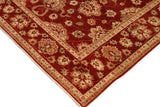 handmade Traditional Kafkaz Chobi Ziegler Rust Beige Hand Knotted RECTANGLE 100% WOOL area rug 9 x 12