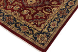 handmade Traditional Kafkaz Chobi Ziegler Red Blue Hand Knotted RECTANGLE 100% WOOL area rug 9 x 12