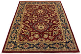 handmade Traditional Kafkaz Chobi Ziegler Red Blue Hand Knotted RECTANGLE 100% WOOL area rug 9 x 12