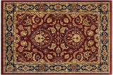 handmade Traditional Kafkaz Chobi Ziegler Red Blue Hand Knotted RECTANGLE 100% WOOL area rug 9 x 12