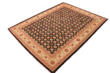 handmade Transitional Kafkaz Chobi Ziegler Brown Beige Hand Knotted RECTANGLE 100% WOOL area rug 9 x 12