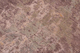 Handmade Kafakz Chobi Ziegler Modern Contemporary Brown Green Hand Knotted RECTANGLE WOOL&SILK area rug 6 x 9