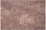 Handmade Kafakz Chobi Ziegler Modern Contemporary Brown Green Hand Knotted RECTANGLE WOOL&SILK area rug 6 x 9