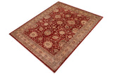 handmade Traditional Kafkaz Chobi Ziegler Rust Tan Hand Knotted RECTANGLE 100% WOOL area rug 9 x 12