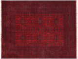 Rustic Biljik Khal Mohammadi Audrea Wool Rug - 5'1'' x 6'6''