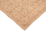 handmade Transitional Kafkaz Chobi Ziegler Tan Brown Hand Knotted RECTANGLE 100% WOOL area rug 10 x 13