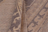 handmade Traditional Kafkaz Chobi Ziegler Lt. Gray Drk. Gray Hand Knotted RECTANGLE 100% WOOL area rug 9 x 12