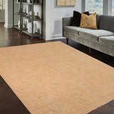 handmade Transitional Kafkaz Chobi Ziegler Tan Beige Hand Knotted RECTANGLE 100% WOOL area rug 10 x 14