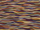 handmade Geometric Kilim Red Blue Hand-Woven RECTANGLE 100% WOOL area rug 5x7