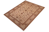 handmade Traditional Kafkaz Chobi Ziegler Tan Lt. Tan Hand Knotted RECTANGLE 100% WOOL area rug 10 x 13