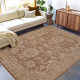handmade Traditional Kafkaz Chobi Ziegler Lt. Brown Tan Hand Knotted RECTANGLE 100% WOOL area rug 10 x 13